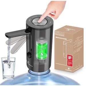 Universal Water-Bottle Pump Dispenser 5-Gallon: Foldable Automatic FAST SHIPPING